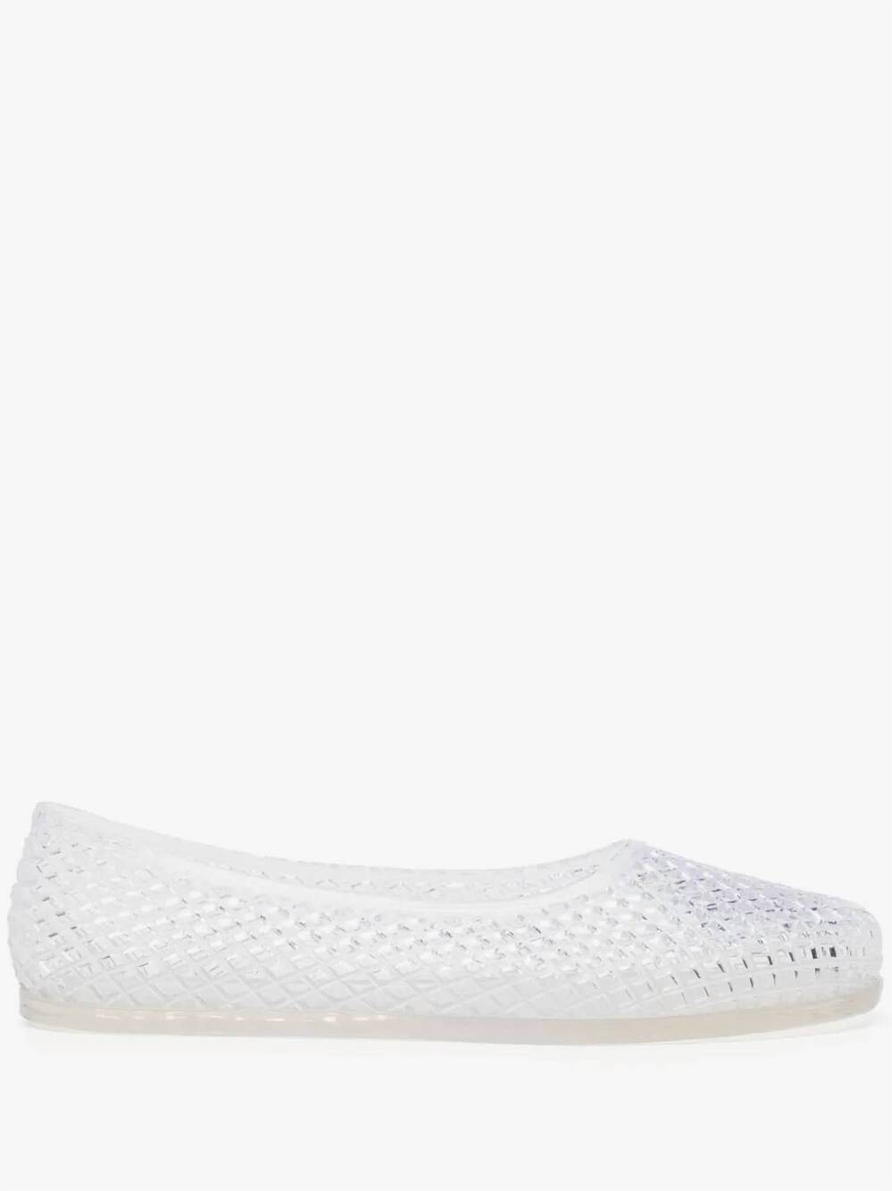 NEW ANCIENT GREEK SANDALS women's iro jelly flats in clear